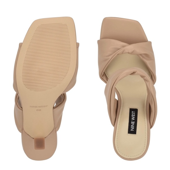 Nine West Shoes - Nine West Seeya Heeled Slide Sandals